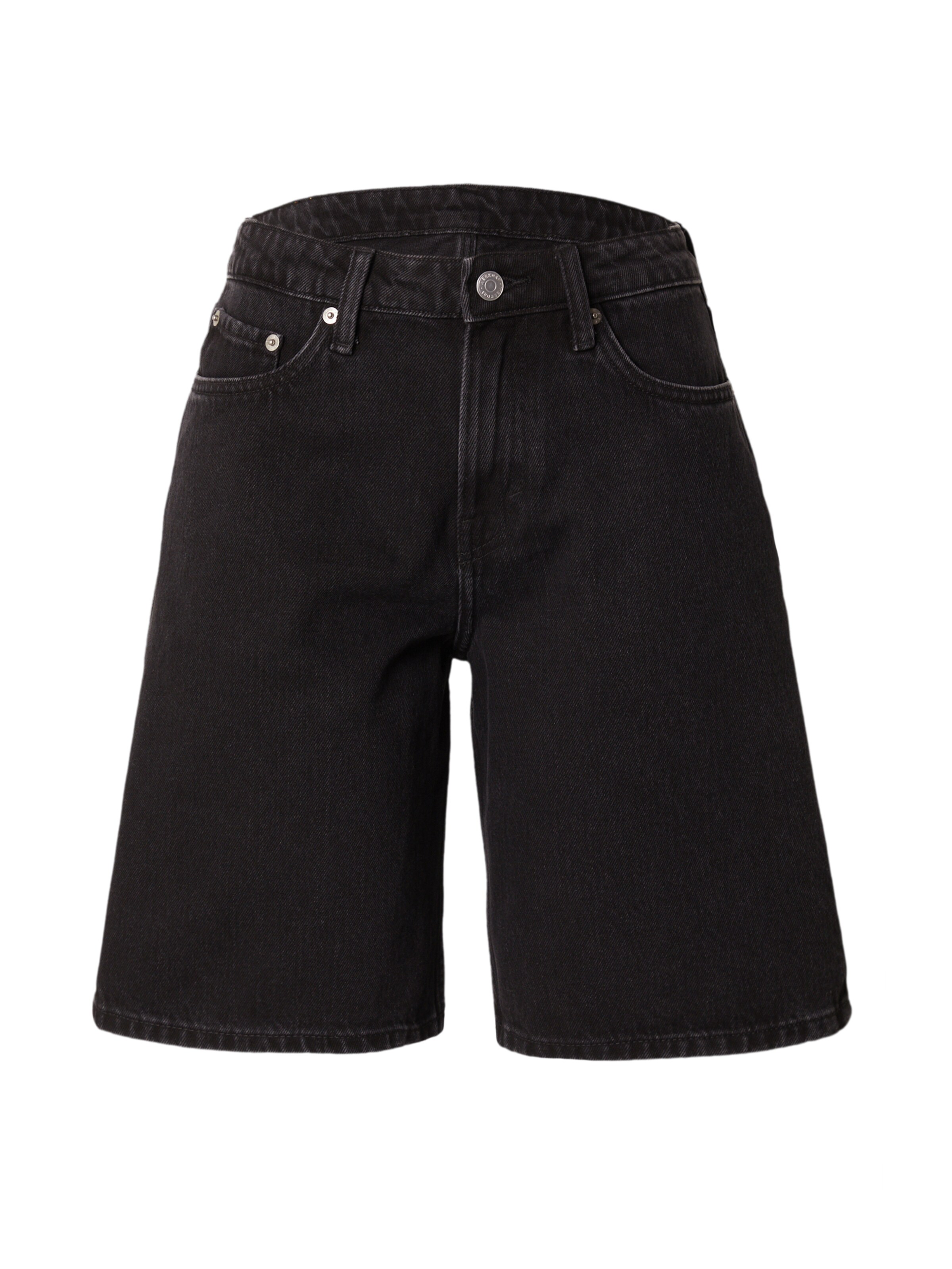 Loosefit Jean 'Monterey' WEEKDAY en noir : devant