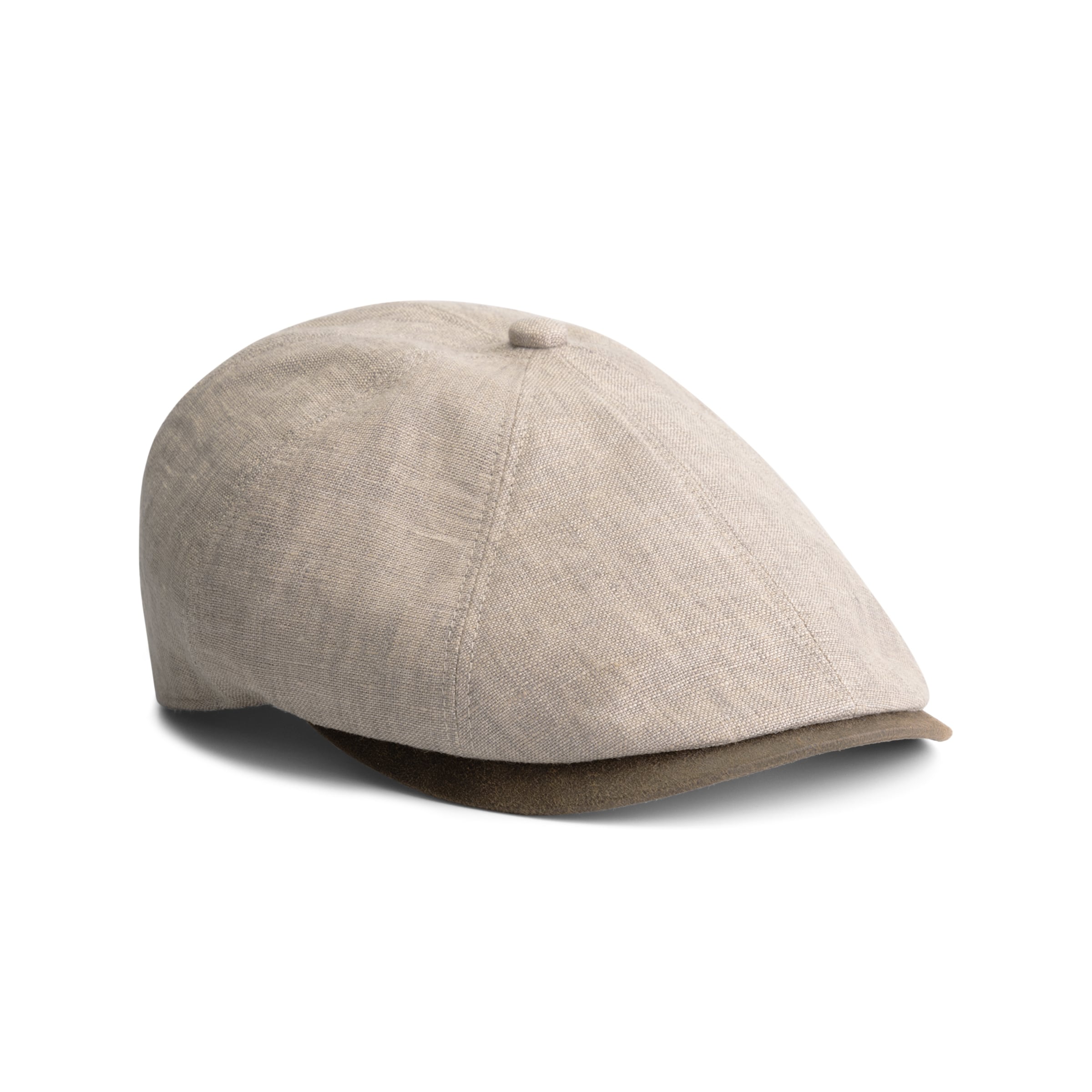 MGO Casquette 'Clevedon' en sable / beige chiné, Vue avec produit