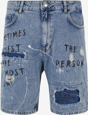 2Y Premium Regular Jeans in Blauw: voorkant