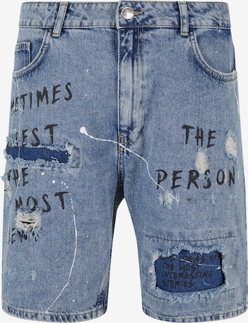 2Y Premium Regular Jeans in Blauw: voorkant