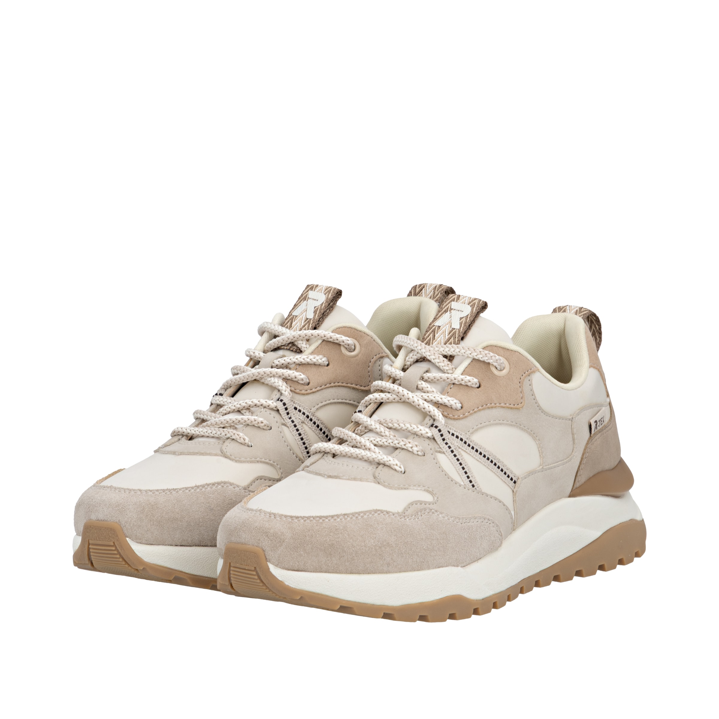 Rieker Sneaker in Beige: Vorderseite