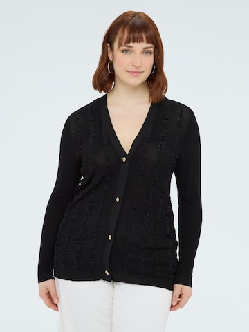 Pull-over Fiorella Rubino en noir : devant