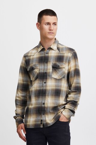 BLEND Regular fit Button Up Shirt in Yellow: front