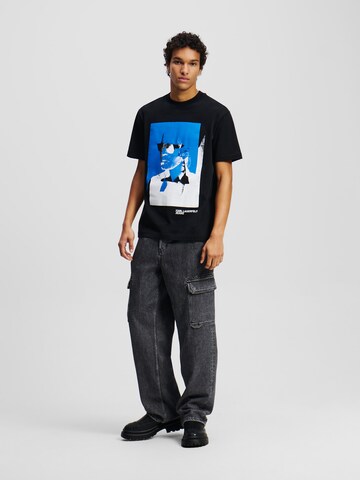 KARL LAGERFELD JEANS Tričko – černá