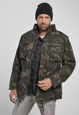 Brandit Between-Season Jacket 'M-65 Giant' in Grey: front