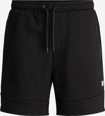 Jack & Jones Junior - regular Pantalón 'Stair' en negro: frente