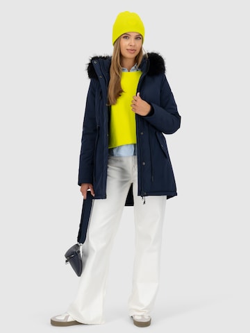 Alife and Kickin Winter Parka 'KierseyAK' in Blue