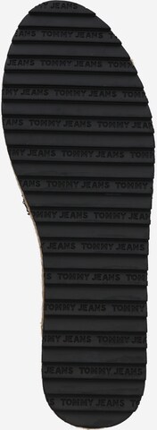Tommy Jeans Espadrilles in Zwart