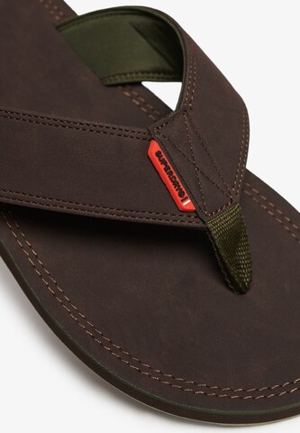 Tongs 'Premium' Superdry en vert