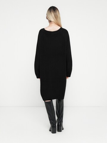 Noisy May Curve Knit dress 'NMSIESTA' in Black