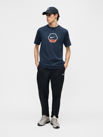 Nike Sportswear Tričko – modrá