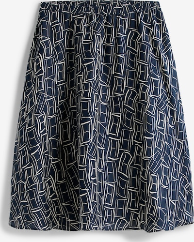 Sijonas 'ESS' iš Tommy Hilfiger Curve, spalva – tamsiai mėlyna jūros spalva / balta, Prekių apžvalga