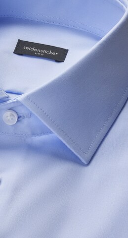 SEIDENSTICKER Regular Fit Businesshemd in Blau