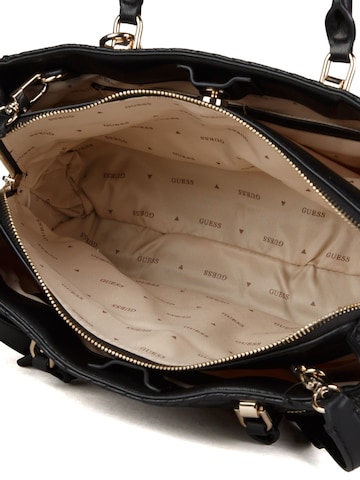 GUESS - Bolso de mano 'Sally Triple Comp Satchel' en negro