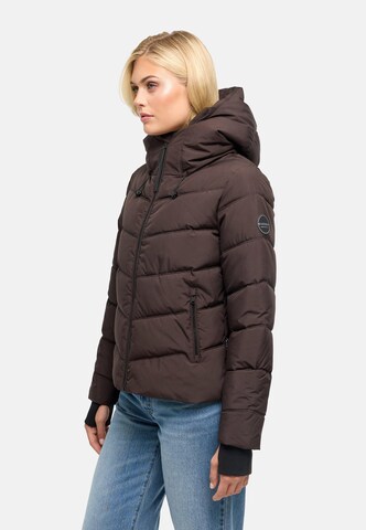 MARIKOO Winterjas in Bruin