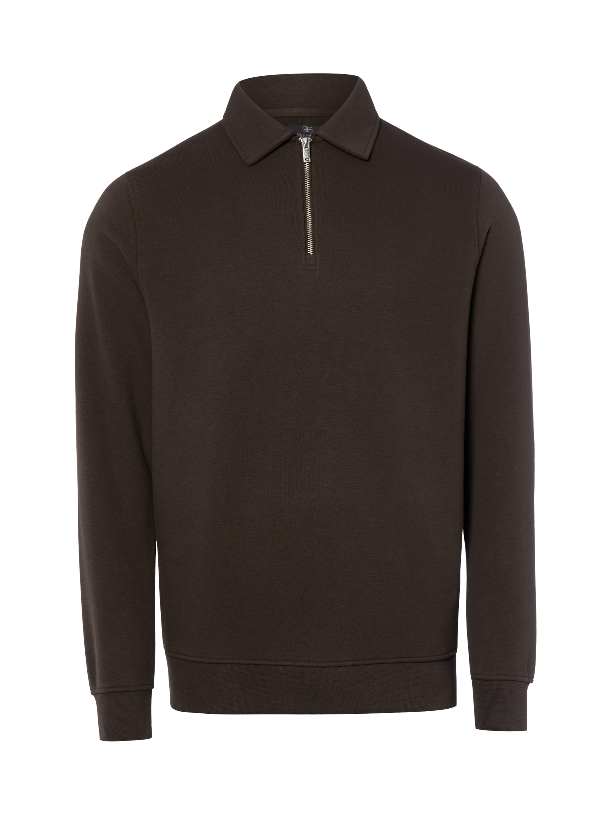 Sweat-shirt Nils Sundström en vert : devant