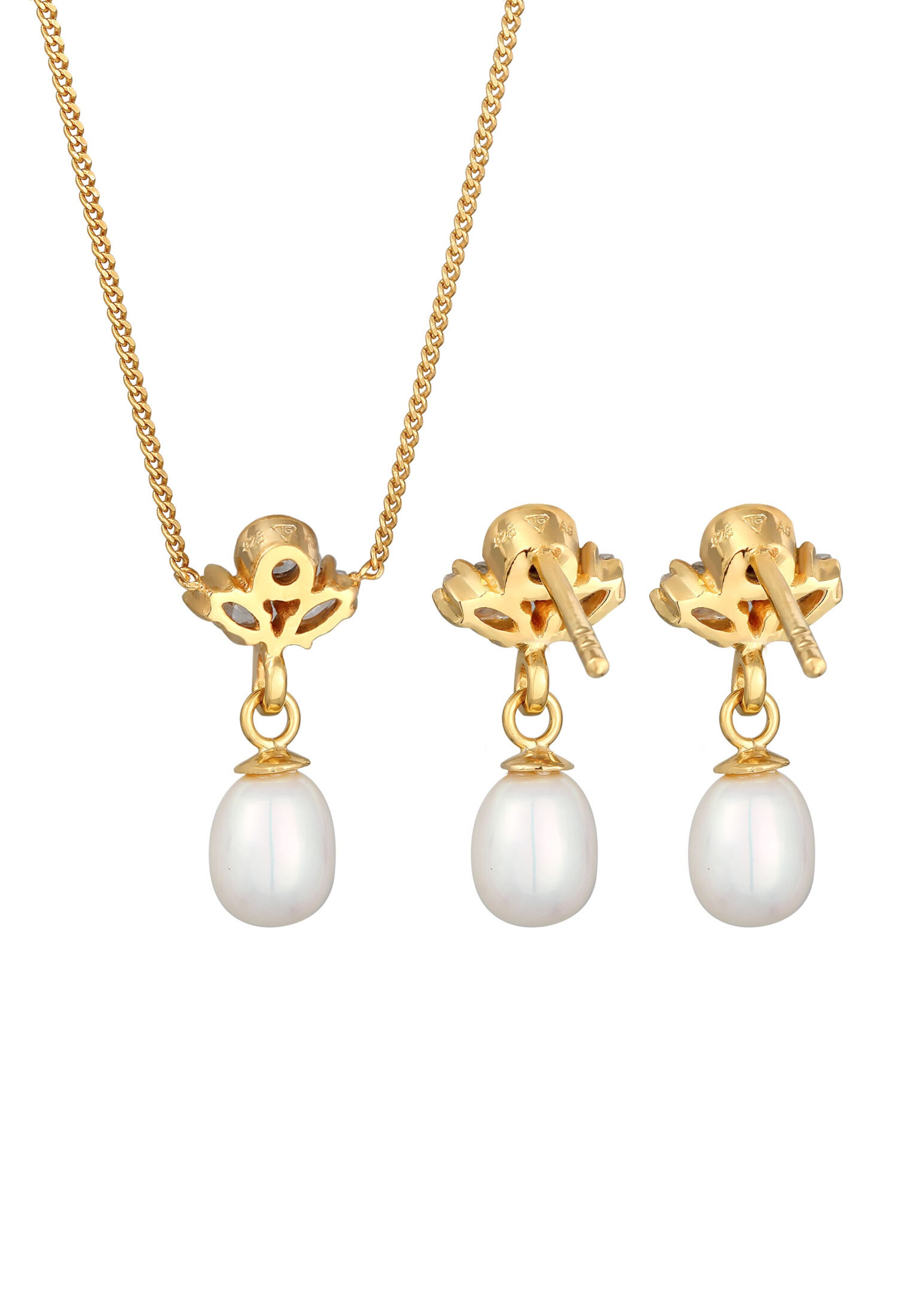 ELLI PREMIUM Schmuckset in Gold