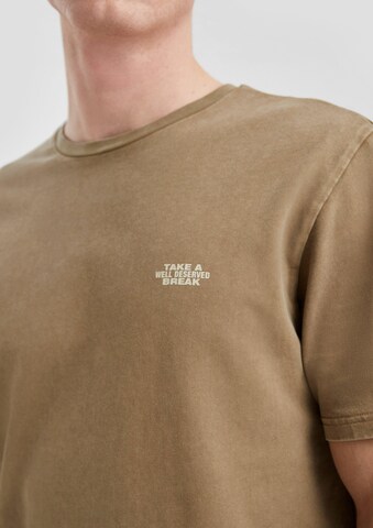 T-Shirt QS en marron