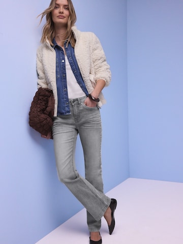 STREET ONE Boot cut Jeans 'Blaire' in Grey