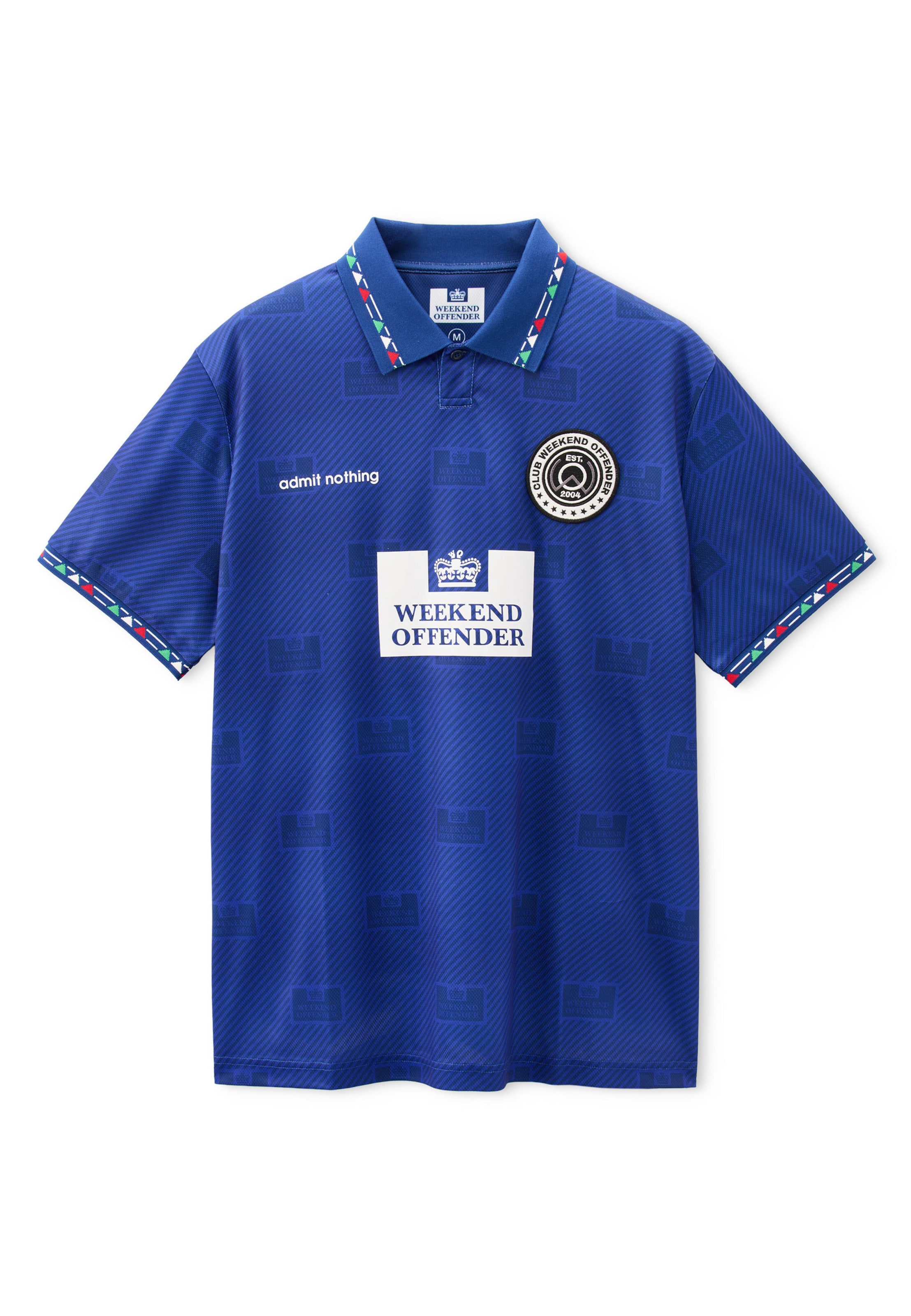 Weekend Offender Trikot 'Italy' in Blau: Vorderseite