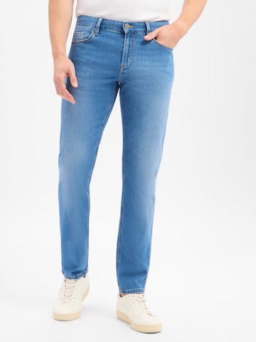 Alberto Regular Jeans ' Pipe ' in Blue: front