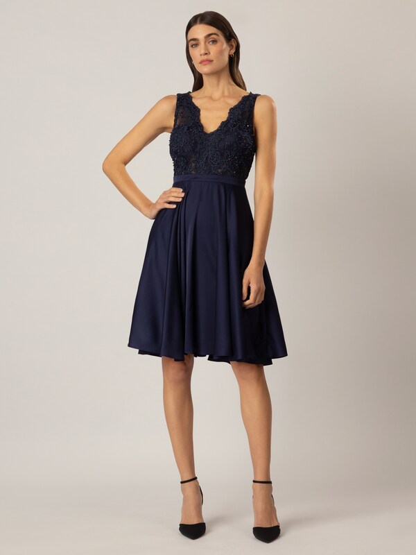 APART Cocktail Dress in Night Blue