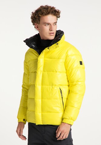 MO Winter Jacket in Yellow: front