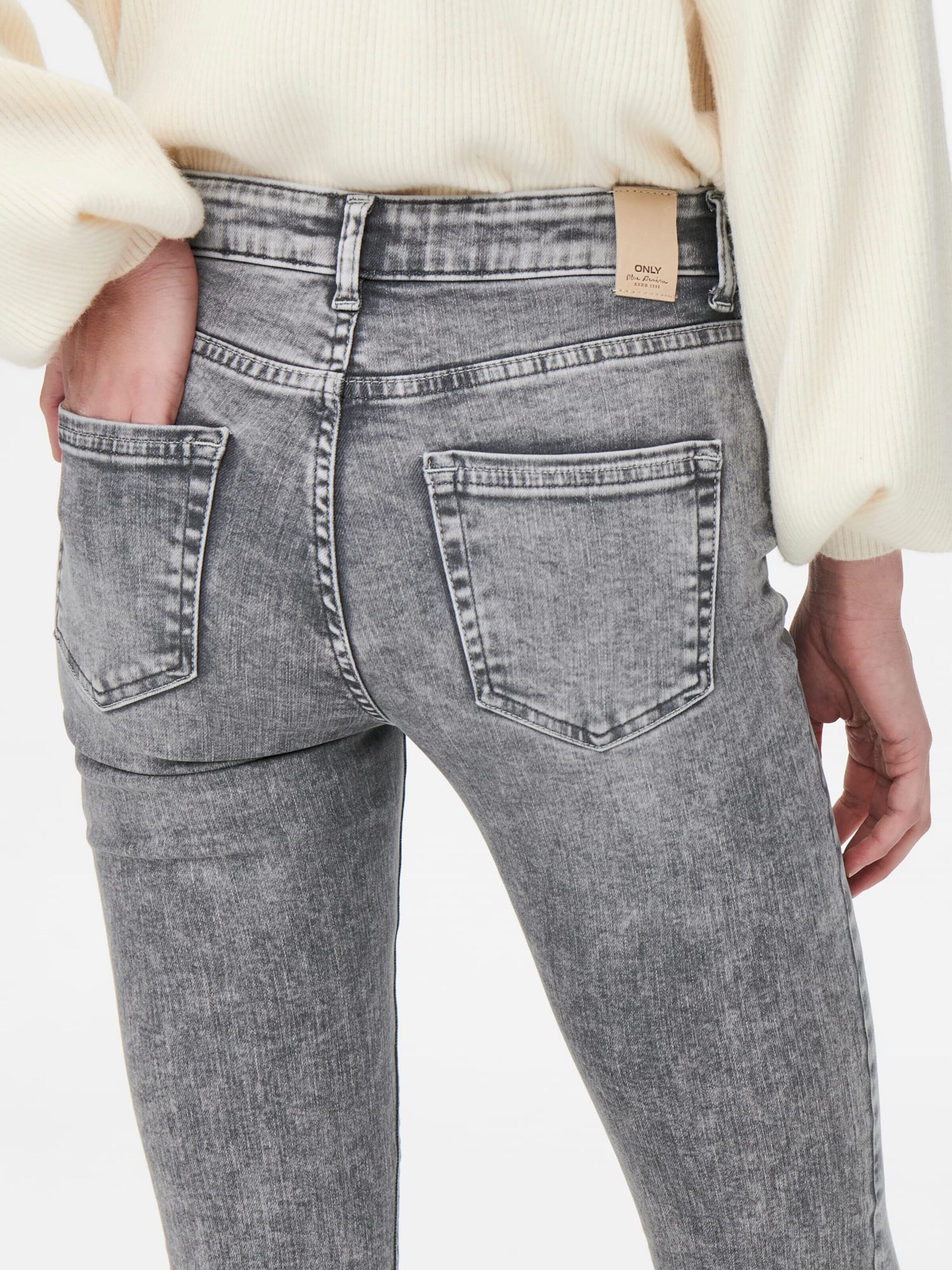 ONLY Baggy Jeans 'Blush' in Grijs