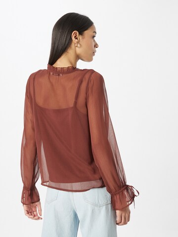 ABOUT YOU - Blusa 'Thalisa' em castanho