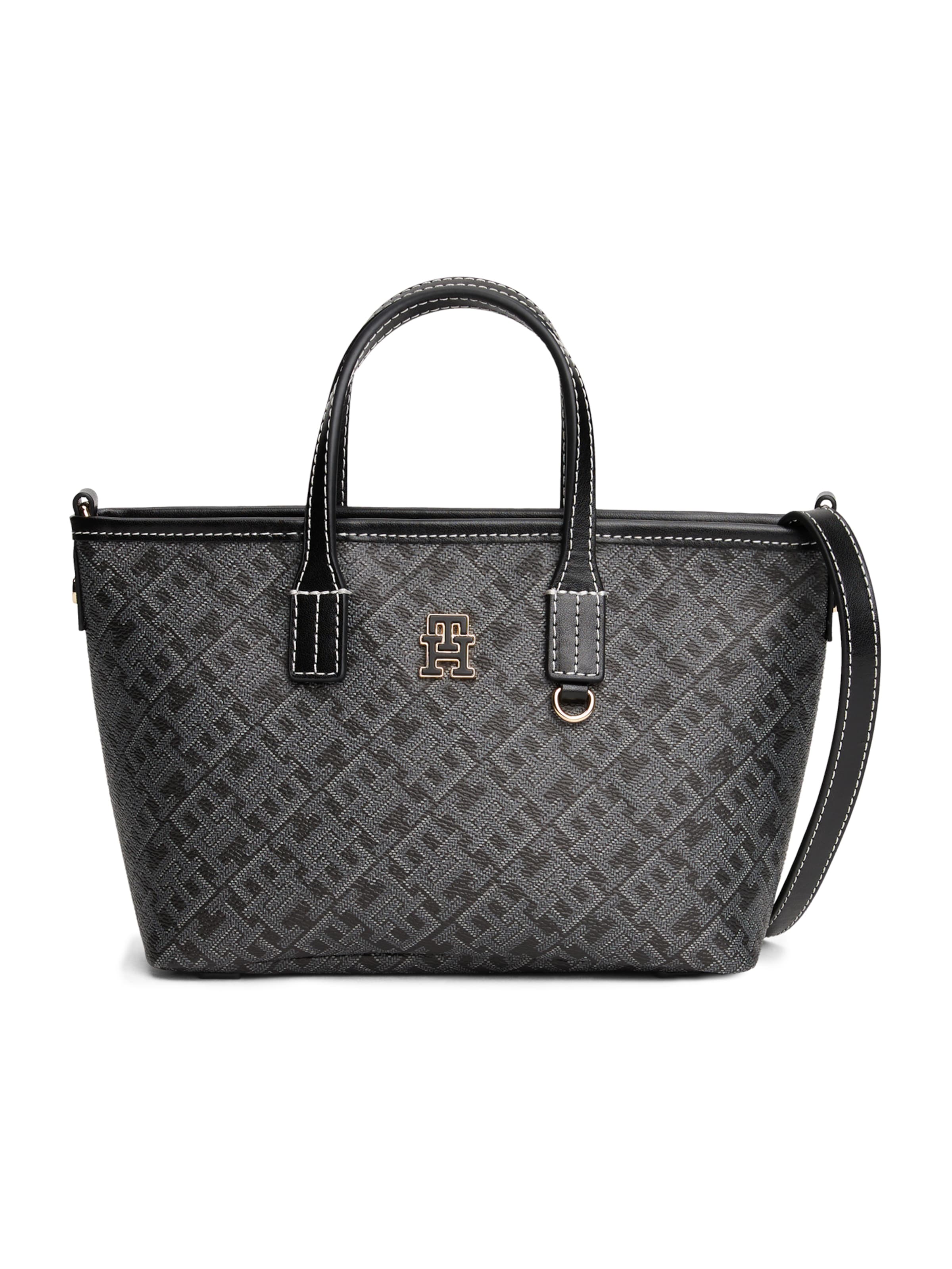 TOMMY HILFIGER Μεγάλη τσάντα σε μαύρο: μπροστά