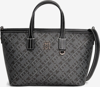 Pirkinių krepšys iš TOMMY HILFIGER, spalva – bazalto pilka / juoda / balta, Prekių apžvalga