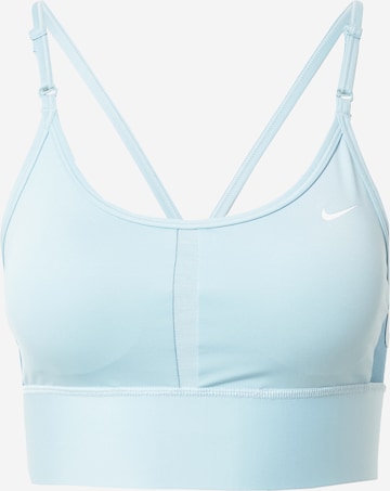 NIKE Sports Bra 'INDY' in Blue: front