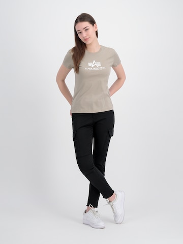 ALPHA INDUSTRIES T-shirt i beige