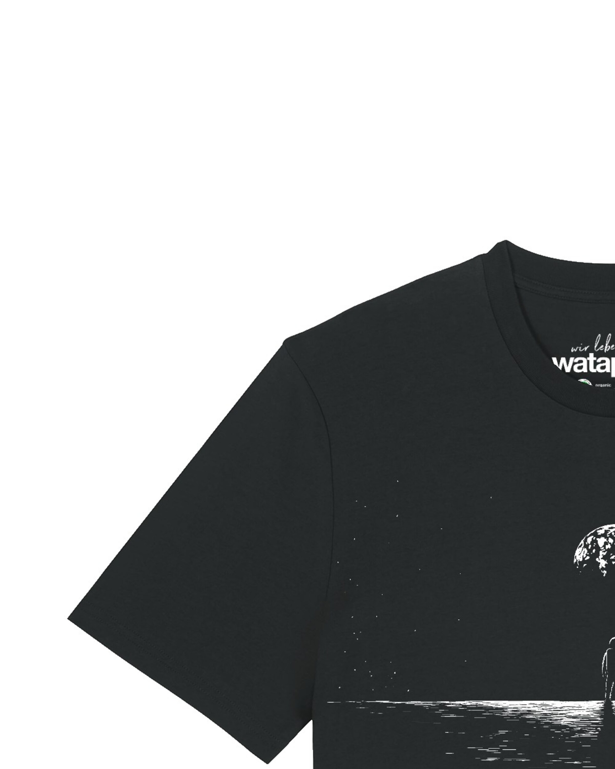 Watapparel Shirt 'Lost In Space' in Black