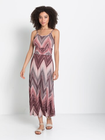 LASCANA Dress in Brown: front