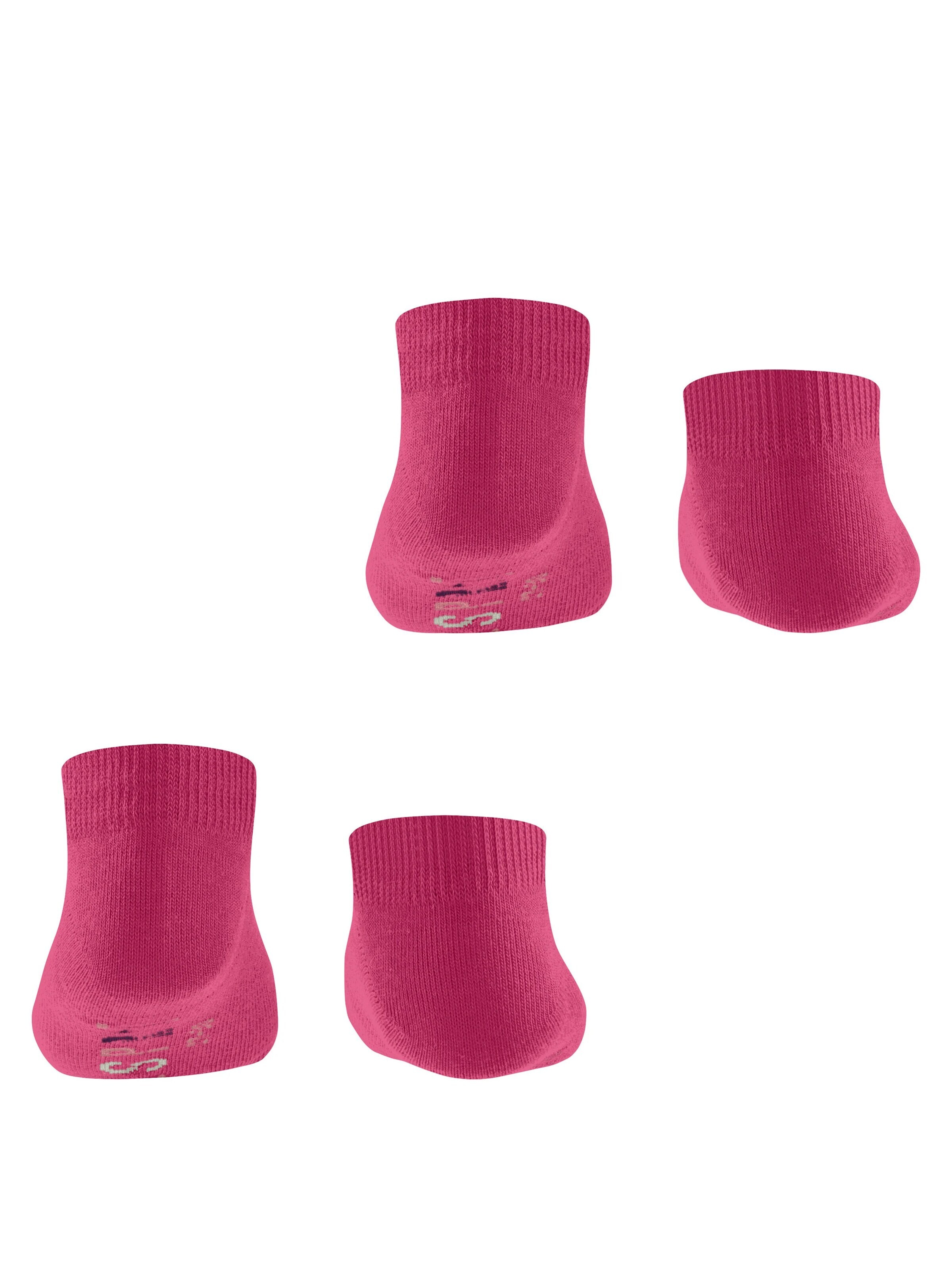 ESPRIT Socken 'Foot Logo 2-Pack'‌‌‌‌‌‌‌‌‌‌ in Rot