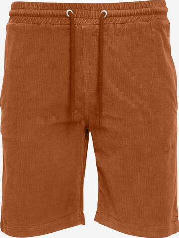 mazine Regular Pants ' Gales ' in Brown: front