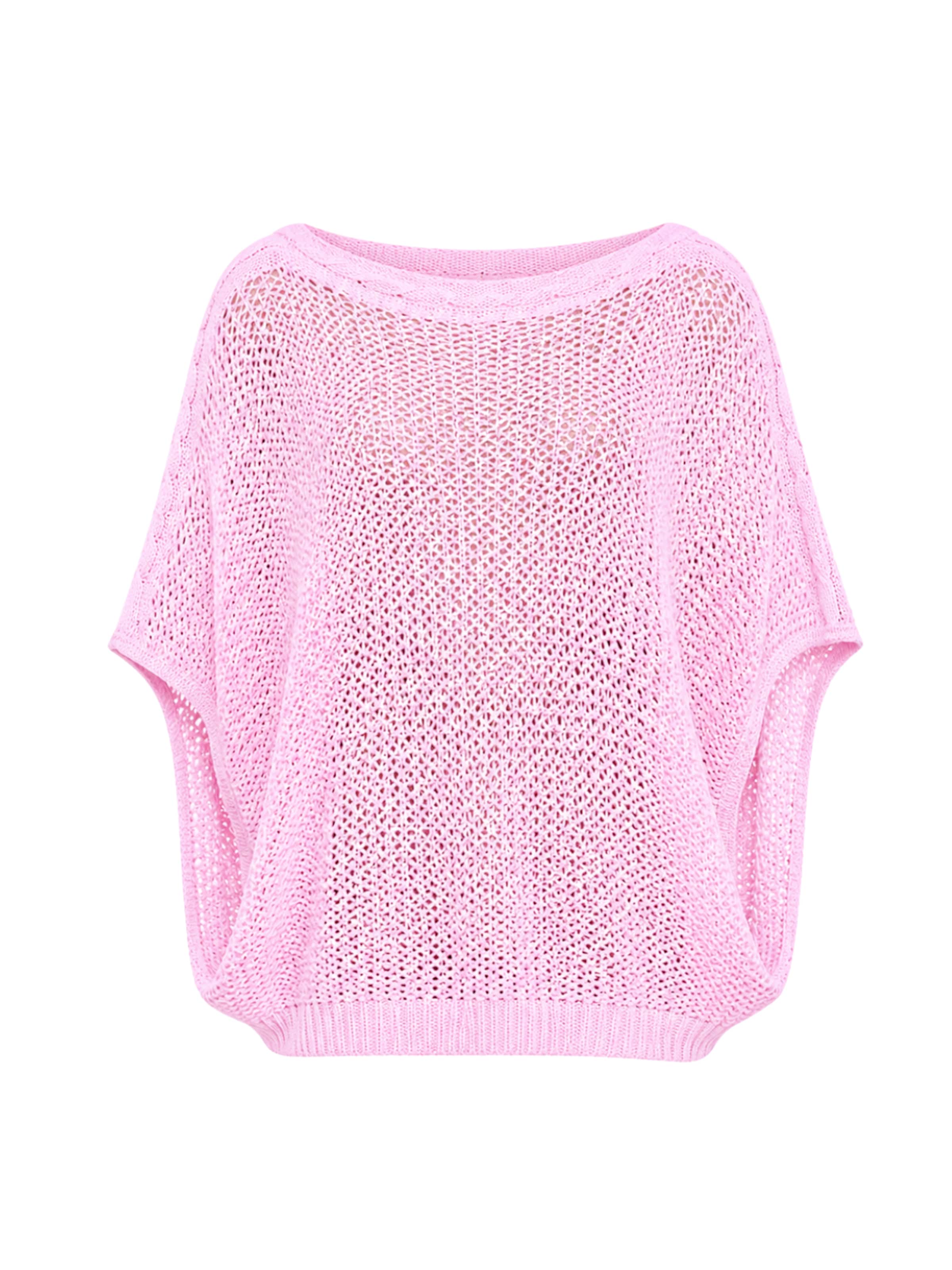 Süel knitwear Jersey 'Birthday' en M-L en rosa pastel, Vista del producto