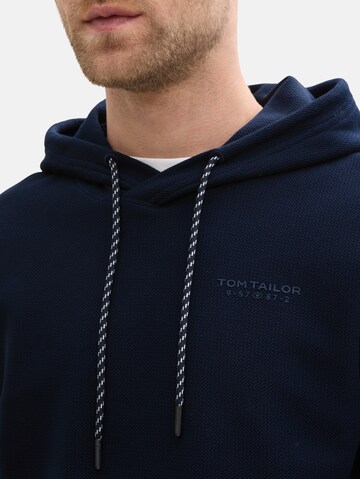 TOM TAILOR Sweatshirt in Blau