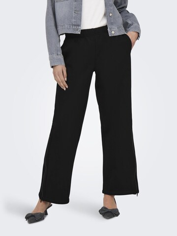 Regular Pantalon ONLY en noir : devant