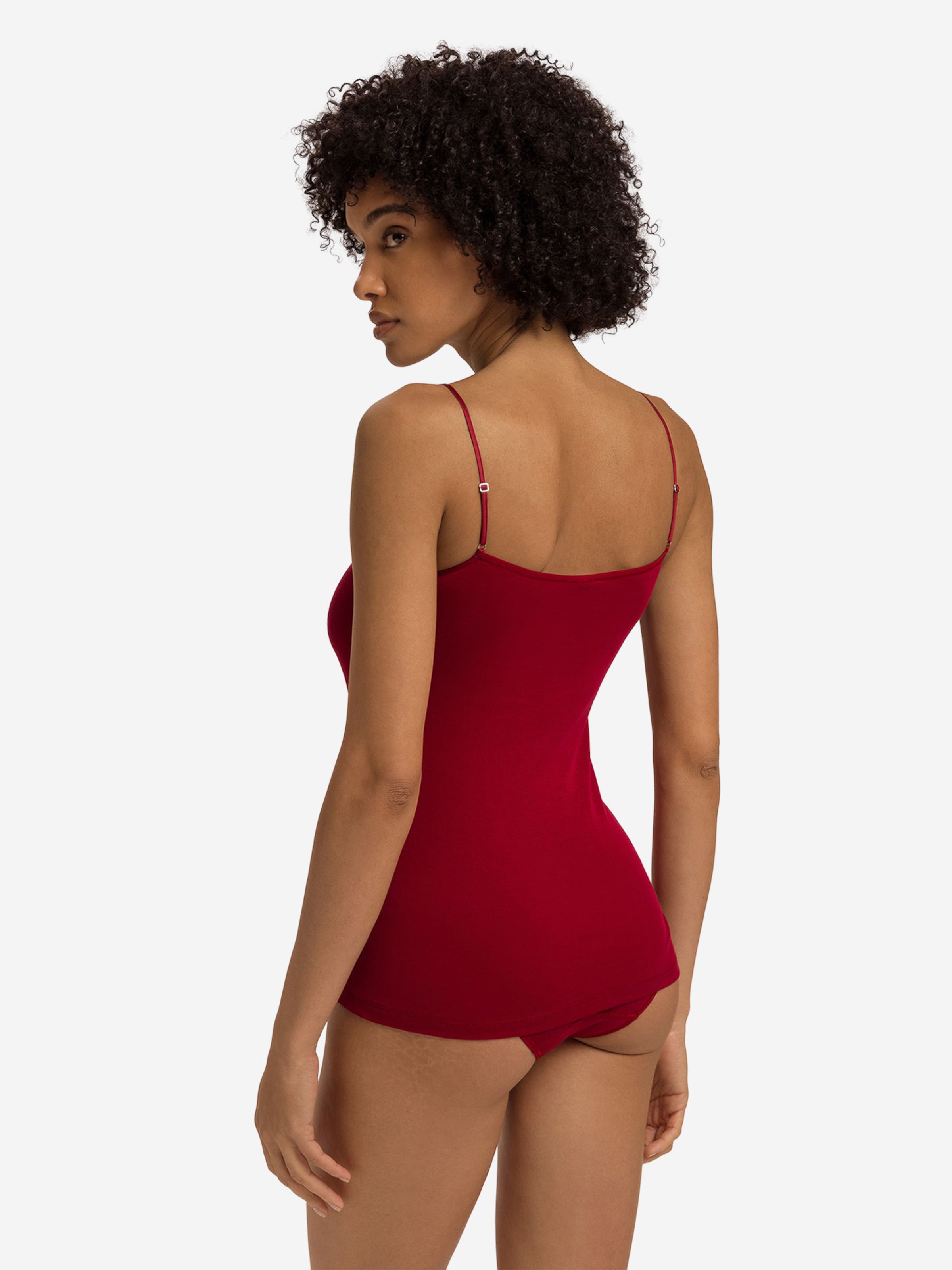 Hanro Top ' Moments ' in Red