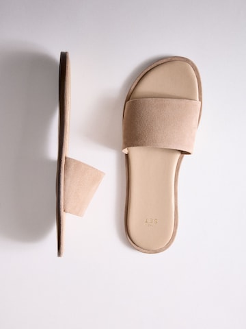 The Set Pantolette in Beige
