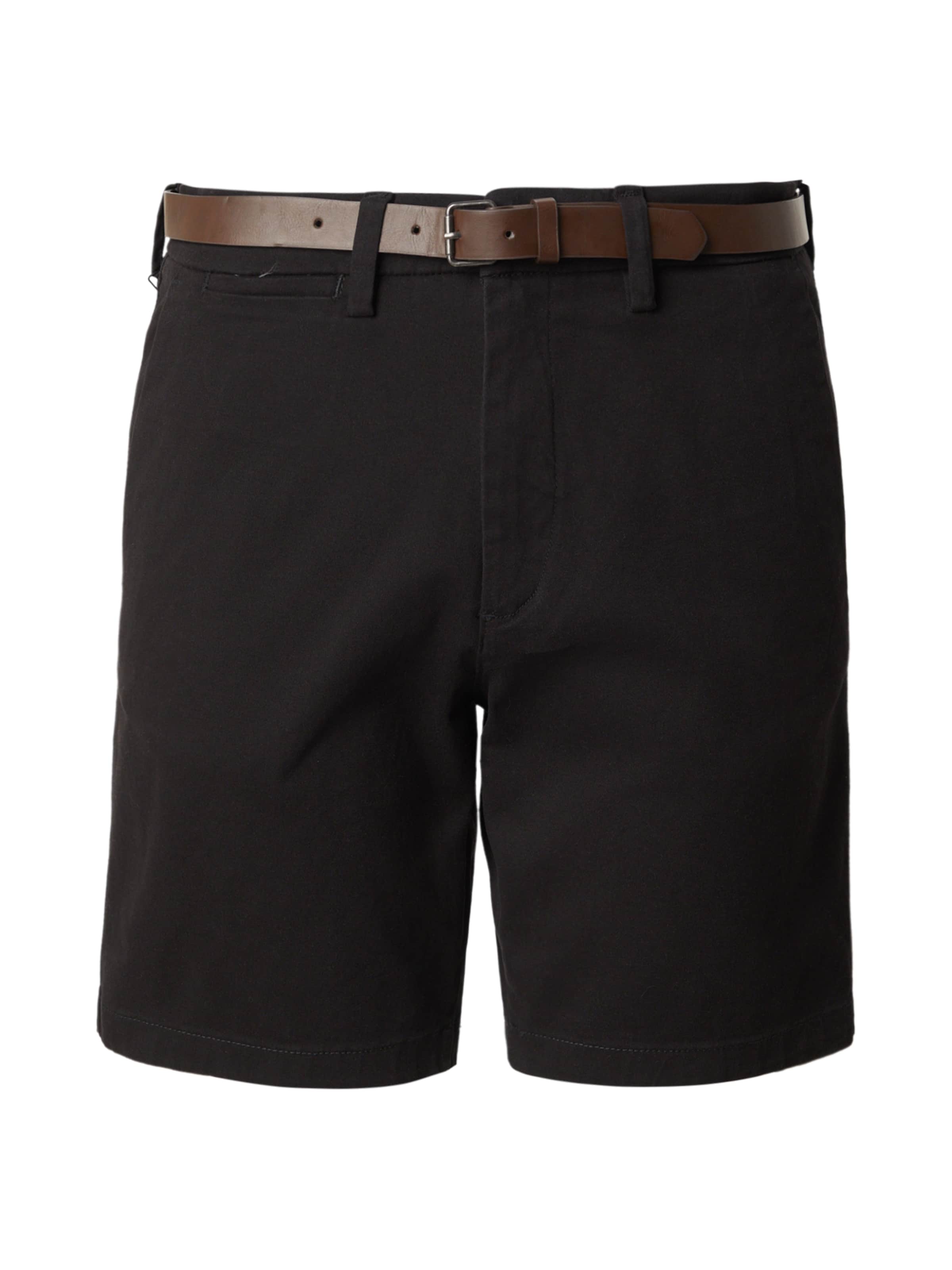 Pantaloni chino 'JPSTADAM' di JACK & JONES in nero: frontale