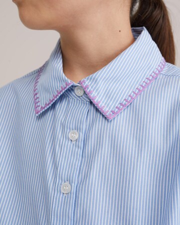 WE Fashion Bluse in Blau