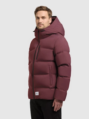 Giacca invernale 'Silas3' di khujo in rosso