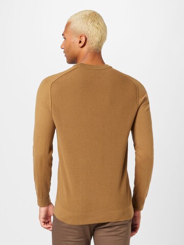 BOSS Pullover 'Kesom' in Braun