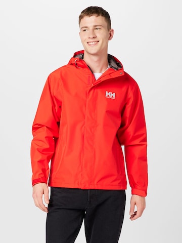 Giacca per outdoor 'SEVEN J' di HELLY HANSEN in rosso: frontale
