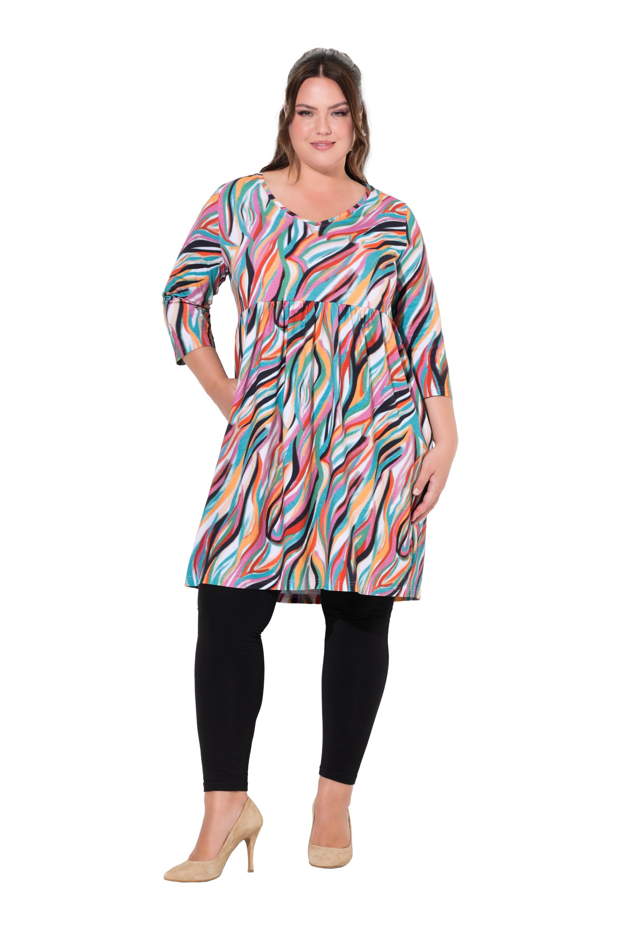 Ulla Popken Kleid in Mischfarben