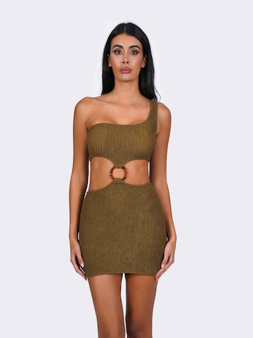 Bikinville Sommerkleid 'Ornella'‌‌‌‌ in Grün: Vorderseite