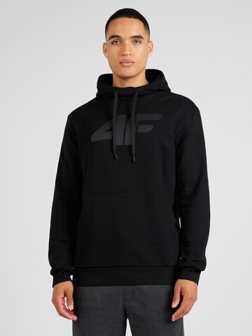 4F Sportsweatshirt 'M694' in Zwart: voorkant